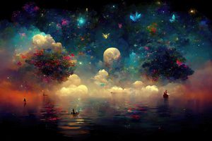 Dream Of Worlds - Light Janet Gerrard Dream Of Worlds